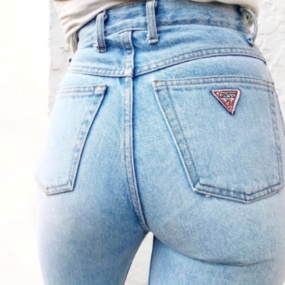 Guess Denim - guess | vintage high waisted distressed mom jeans